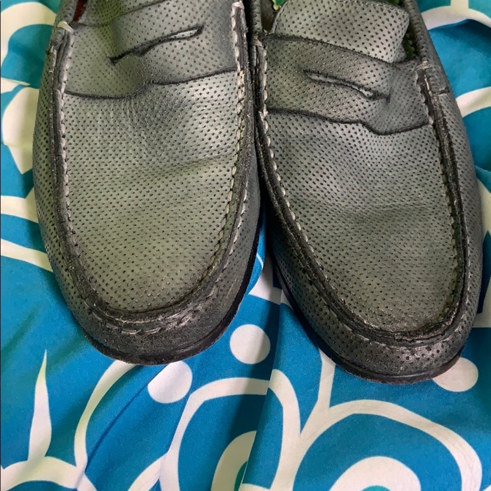 Paul Smith green penny loafers men only LADIES 37 - Picture 4 of 6